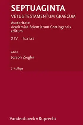 Ziegler |  Septuaginta. Band 14 | Buch |  Sack Fachmedien