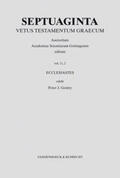 Gentry |  Septuaginta. Band X, 2 | Buch |  Sack Fachmedien