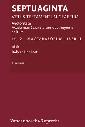 Hanhart |  Septuaginta. Band 9,2 | Buch |  Sack Fachmedien