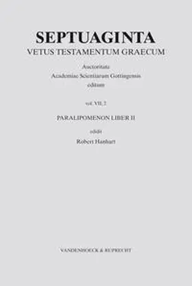Hanhart |  Septuaginta. Band 7,2 | Buch |  Sack Fachmedien