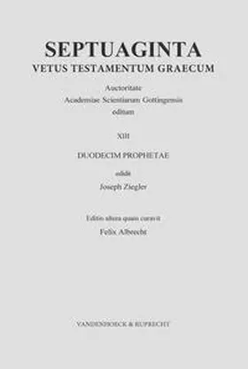 Albrecht |  Septuaginta. Band 13 | Buch |  Sack Fachmedien