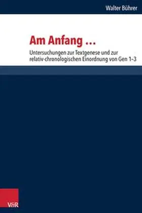 Bührer |  Am Anfang... | Buch |  Sack Fachmedien