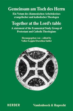 Sattler / Leppin / Kunst |  Gemeinsam am Tisch des Herrn / Together at the Lord’s table | Buch |  Sack Fachmedien