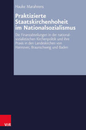 Marahrens | Marahrens, H: Praktizierte Staatskirchenhoheit im Nationalso | Buch | 978-3-525-55774-7 | sack.de