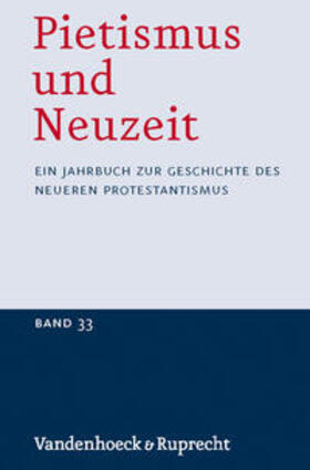 Strater | Pietismus und Neuzeit Band 33 - 2007 | Buch | 978-3-525-55905-5 | sack.de