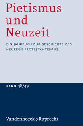 Sträter |  Pietismus und Neuzeit Band 48/49 - 2022/2023 | Buch |  Sack Fachmedien