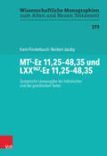 Finsterbusch / Jacoby / Breytenbach |  MTL-Ez 11,25-48,35 und LXX967-Ez 11,25-48,35 | Buch |  Sack Fachmedien