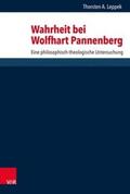 Leppek |  Leppek, T: Wahrheit bei Wolfhart Pannenberg | Buch |  Sack Fachmedien