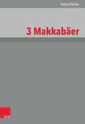 Pfeiffer |  3 Makkabäer | Buch |  Sack Fachmedien
