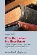 Sheffi / Brenner / Rohrbacher |  Vom Deutschen ins Hebräische | Buch |  Sack Fachmedien