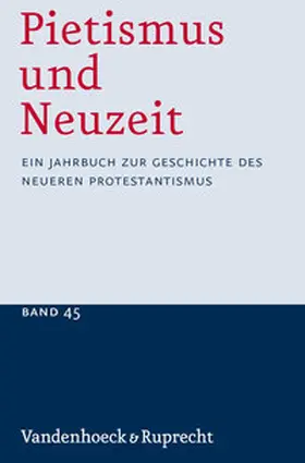 Sträter |  Pietismus und Neuzeit Band 45 – 2019 | Buch |  Sack Fachmedien