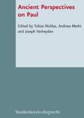 Nicklas / Merkt / Verheyden |  Ancient Perspectives on Paul | Buch |  Sack Fachmedien