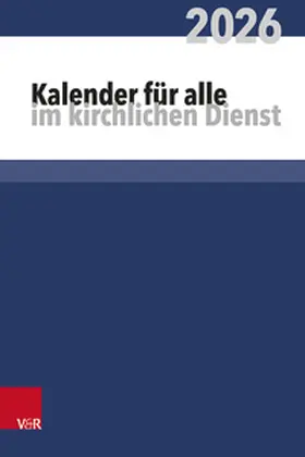 Harle / Apel |  Kalender für alle im kirchlichen Dienst | Buch |  Sack Fachmedien
