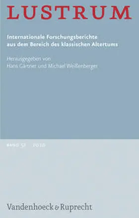 Deufert / Gärtner / Weißenberger |  Lustrum Band 53 – 2011 | Buch |  Sack Fachmedien
