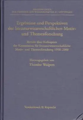 Wolpers |  Ergebnisse und Perspektiven der Motiv- und Themenforschung | Buch |  Sack Fachmedien