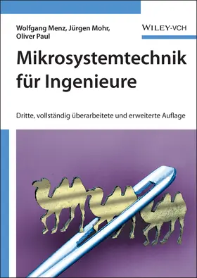 Menz / Mohr / Paul |  Mikrosystemtechnik für Ingenieure | Buch |  Sack Fachmedien