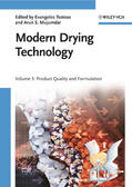 Tsotsas / Mujumdar |  Modern Drying Technology 3 | Buch |  Sack Fachmedien
