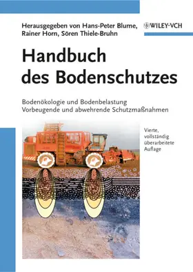 Blume / Horn / Thiele-Bruhn |  Handbuch des Bodenschutzes | Buch |  Sack Fachmedien