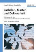 Ebel / Bliefert |  Ebel, H: Bachelor-, Master- und Doktorarbeit | Buch |  Sack Fachmedien