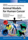 Martic-Kehl / Schubiger |  Animal Models for Human Cancer | Buch |  Sack Fachmedien