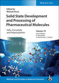 Gruss / Gruß |  Solid State Development and Processing of Pharmaceutical Molecules | Buch |  Sack Fachmedien