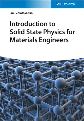 Zolotoyabko |  Introduction to Solid State Physics for Materials Engineers | Buch |  Sack Fachmedien