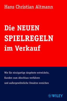 Altmann | Altmann, H: Neuen Spielregeln im Verkauf | Buch | 978-3-527-50484-8 | sack.de
