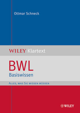 Schneck | BWL Basiswissen | Buch | 978-3-527-50531-9 | sack.de