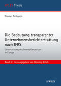 Nellessen |  Die Bedeutung transparenter Unternehmensberichterstattung nach IFRS | Buch |  Sack Fachmedien