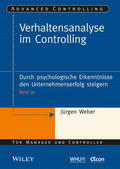 Weber |  Verhaltensanalyse im Controlling | Buch |  Sack Fachmedien