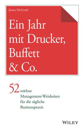 McGrath | Ein Jahr mit Drucker, Buffett & Co. | Buch | 978-3-527-50955-3 | sack.de