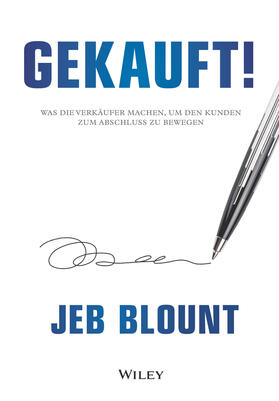 Blount | Blount, J: Gekauft! | Buch | 978-3-527-51048-1 | sack.de