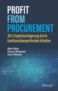 Klein / Whatson / Oliveira |  Profit from Procurement | Buch |  Sack Fachmedien