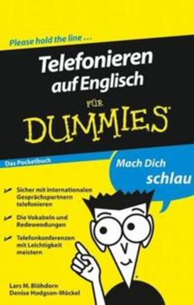 Blöhdorn / Hodgson-Möckel |  Telefonieren auf Englisch für Dummies Das Pocketbuch | eBook | Sack Fachmedien