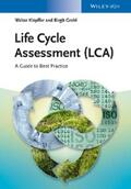 Klöpffer / Grahl |  Life Cycle Assessment (LCA) | eBook | Sack Fachmedien