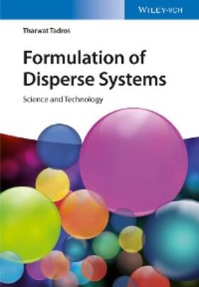Tadros | Formulation of Disperse Systems | E-Book | sack.de