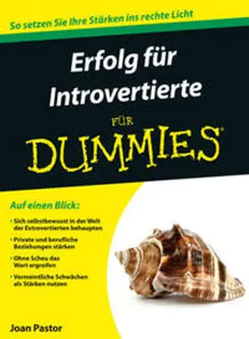 Pastor |  Erfolg für Introvertierte für Dummies | eBook | Sack Fachmedien