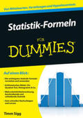 Sigg |  Statistik-Formeln für Dummies | eBook | Sack Fachmedien