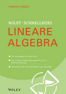 Räsch |  Wiley-Schnellkurs Lineare Algebra | eBook | Sack Fachmedien