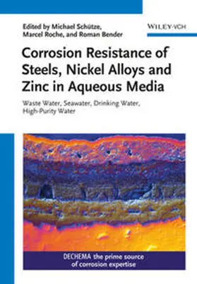 Schütze / Roche / Bender |  Corrosion Resistance of Steels, Nickel Alloys and Zinc in Aqueous Media | eBook | Sack Fachmedien
