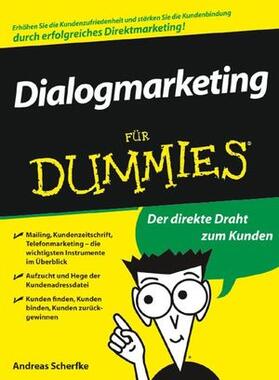 Löffler / Scherfke |  Dialogmarketing für Dummies | Buch |  Sack Fachmedien