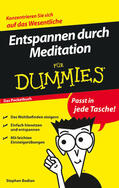 Bodian |  Entspannen durch Meditation für Dummies. Das Pocketbuch | Buch |  Sack Fachmedien