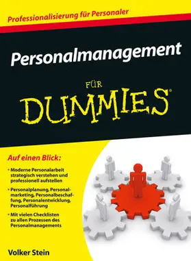 Stein |  Personalmanagement für Dummies | Buch |  Sack Fachmedien