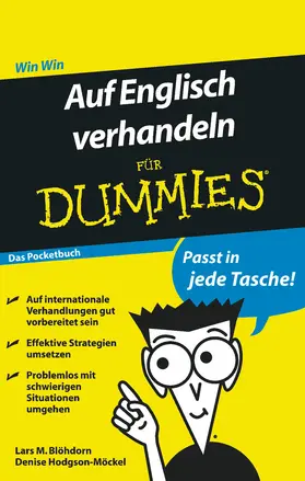 Blöhdorn / Hodgson-Möckel |  Auf Englisch verhandeln für Dummies Das Pocketbuch | Buch |  Sack Fachmedien