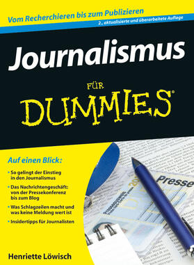 Löwisch |  Journalismus für Dummies | Buch |  Sack Fachmedien