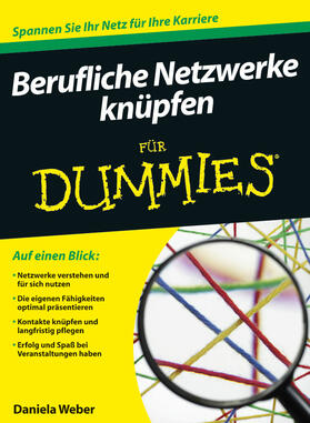 Weber |  Berufliche Netzwerke knüpfen für Dummies | Buch |  Sack Fachmedien