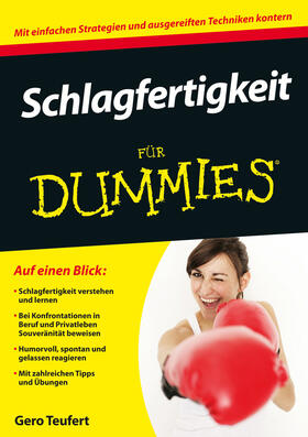 Teufert | Schlagfertigkeit für Dummies | Buch | 978-3-527-70793-5 | sack.de