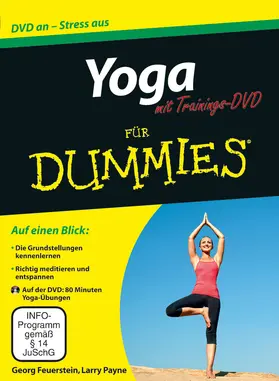 Feuerstein / Payne |  Yoga für Dummies mit Video-DVD | Buch |  Sack Fachmedien