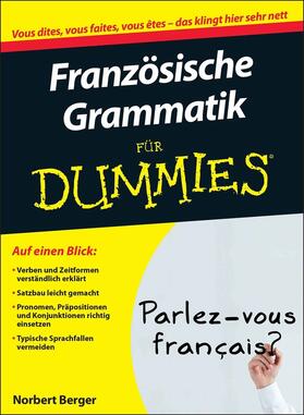 Berger | Französische Grammatik für Dummies | Buch | 978-3-527-70857-4 | sack.de