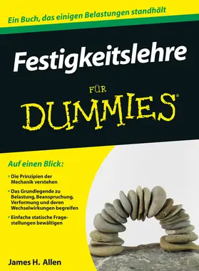 Allen |  Festigkeitslehre für Dummies | Buch |  Sack Fachmedien